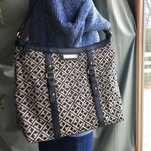 TOMMY HILFIGER 💙Shoulder Bag Tote Logo